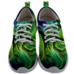 Fractal Art Pattern Abstract Fantasy Digital Mens Athletic Shoes