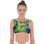 Fractal Art Pattern Abstract Fantasy Digital Bandaged Up Bikini Top