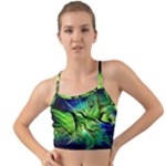 Fractal Art Pattern Abstract Fantasy Digital Mini Tank Bikini Top