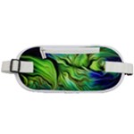 Fractal Art Pattern Abstract Fantasy Digital Rounded Waist Pouch