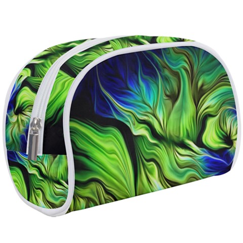 Fractal Art Pattern Abstract Fantasy Digital Make Up Case (Large) from ArtsNow.com