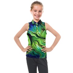 Kids  Sleeveless Polo T-Shirt 