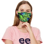 Fractal Art Pattern Abstract Fantasy Digital Fitted Cloth Face Mask (Adult)