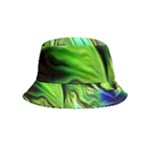 Fractal Art Pattern Abstract Fantasy Digital Inside Out Bucket Hat (Kids)