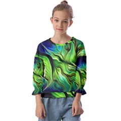 Kids  Cuff Sleeve Top 