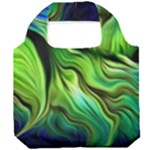 Fractal Art Pattern Abstract Fantasy Digital Foldable Grocery Recycle Bag