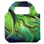 Fractal Art Pattern Abstract Fantasy Digital Premium Foldable Grocery Recycle Bag