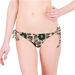 Floral Flower Spring Rose Watercolor Wreath Bikini Bottoms