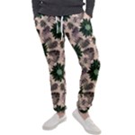 Floral Flower Spring Rose Watercolor Wreath Men s Jogger Sweatpants