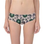 Floral Flower Spring Rose Watercolor Wreath Classic Bikini Bottoms