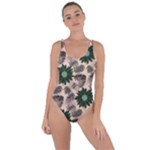 Floral Flower Spring Rose Watercolor Wreath Bring Sexy Back Swimsuit