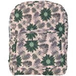 Floral Flower Spring Rose Watercolor Wreath Full Print Backpack