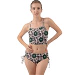 Floral Flower Spring Rose Watercolor Wreath Mini Tank Bikini Set