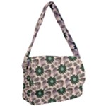 Floral Flower Spring Rose Watercolor Wreath Courier Bag