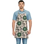 Floral Flower Spring Rose Watercolor Wreath Kitchen Apron