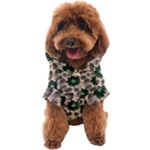 Floral Flower Spring Rose Watercolor Wreath Dog Coat