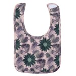 Floral Flower Spring Rose Watercolor Wreath Baby Bib