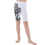 Scarface Movie Traditional Tattoo Kids  Mid Length Swim Shorts