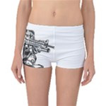 Scarface Movie Traditional Tattoo Boyleg Bikini Bottoms