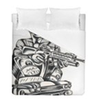 Scarface Movie Traditional Tattoo Duvet Cover Double Side (Full/ Double Size)