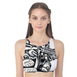 Scarface Movie Traditional Tattoo Tank Bikini Top