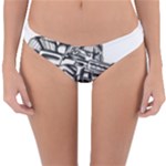 Scarface Movie Traditional Tattoo Reversible Hipster Bikini Bottoms