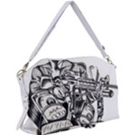 Scarface Movie Traditional Tattoo Canvas Crossbody Bag