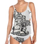 Scarface Movie Traditional Tattoo Tankini Set