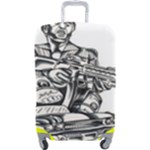 Scarface Movie Traditional Tattoo Luggage Cover (Large)