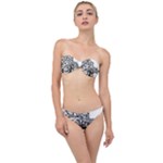 Scarface Movie Traditional Tattoo Classic Bandeau Bikini Set