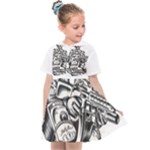 Scarface Movie Traditional Tattoo Kids  Sailor Dress