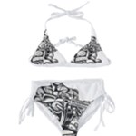 Scarface Movie Traditional Tattoo Kids  Classic Bikini Set