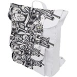Scarface Movie Traditional Tattoo Buckle Up Backpack