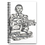 Scarface Movie Traditional Tattoo 5.5  x 8.5  Notebook