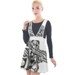 Scarface Movie Traditional Tattoo Plunge Pinafore Velour Dress