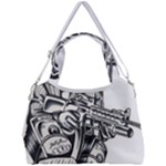 Scarface Movie Traditional Tattoo Double Compartment Shoulder Bag