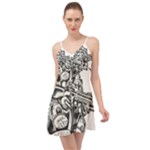 Scarface Movie Traditional Tattoo Summer Time Chiffon Dress