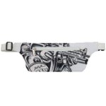 Scarface Movie Traditional Tattoo Active Waist Bag