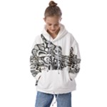 Scarface Movie Traditional Tattoo Kids  Oversized Hoodie