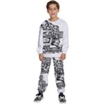 Scarface Movie Traditional Tattoo Kids  Sweatshirt set