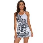 Scarface Movie Traditional Tattoo 2-in-1 Flare Activity Dress