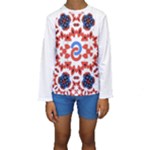IM Fourth Dimension ADKPS Kids  Long Sleeve Swimwear