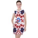 IM Fourth Dimension ADKPS Drawstring Hooded Dress
