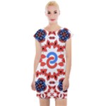 IM Fourth Dimension ADKPS Cap Sleeve Bodycon Dress