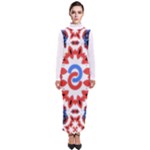 IM Fourth Dimension ADKPS Turtleneck Maxi Dress