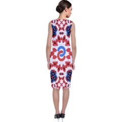 Sleeveless Velvet Midi Dress 