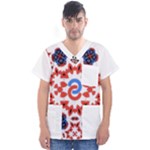 IM Fourth Dimension ADKPS Men s V-Neck Scrub Top