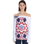 IM Fourth Dimension ADKPS Off Shoulder Long Sleeve Top