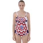 IM Fourth Dimension ADKPS Twist Front Tankini Set