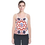 IM Fourth Dimension ADKPS Velvet Spaghetti Strap Top